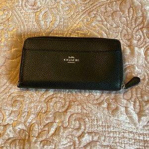 Coach Zip Accordion Wallet